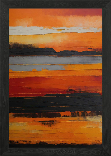 Quadro astratto strisce