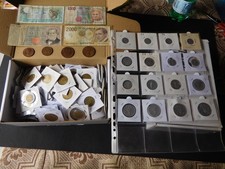 * REPUBLLICA ITALIANA *  LOTTO 254 MONETE *REGALO 4 BANCONOTE E 4 VECCHIE MONETE