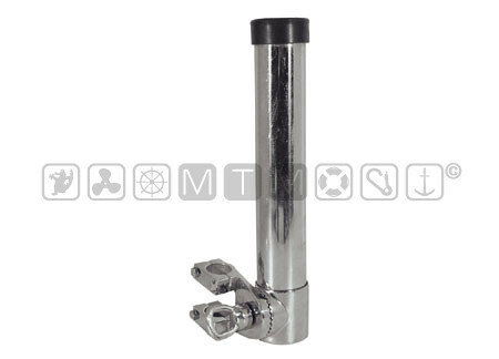 Portacanna inox 40mm fissaggio - 40mm,