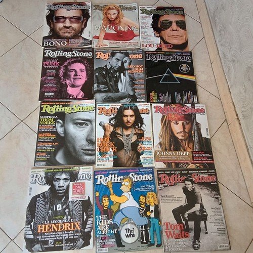Rolling stone rivista - rivista, anno