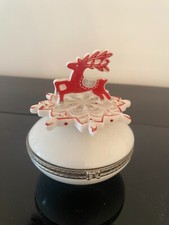 Scatola Porcellana Natale