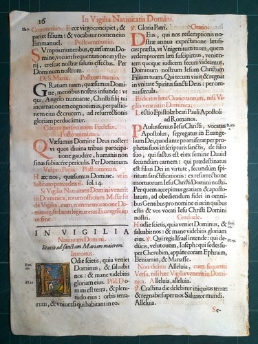 Pagina messale cattolico - pagina, di