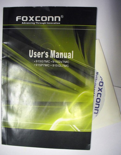 Driver manuale foxconn - driver, cd
