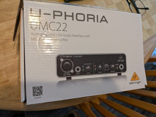 Behringer phoria umc22 - behringer,