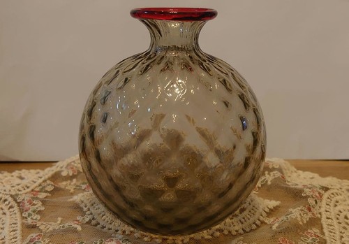 Raro vaso singolo fiore - , in