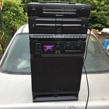 Karaoke Roadstar KRC-3000 con radio doppia cassetta vintage raro