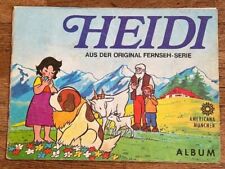 Album Figurine Americana HEIDI 1978 COMPLETO sticker no panini jeeg goldrake