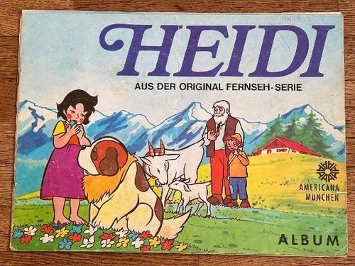 Album figurine americana heidi - figurine,