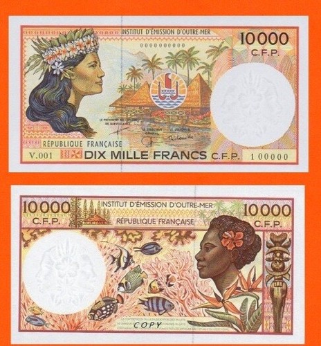 French pacific terr 10000 - pacific,