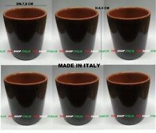 BICCHIERI 6-PEZZI TERRACOTTA CERAMICA CC.200 SENZA MANICO CANTINA 2024 10