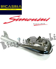 14722 - MARMITTA SIMONINI SERPENTONE CROMATA PIAGGIO 50 CIAO BRAVO BOXER