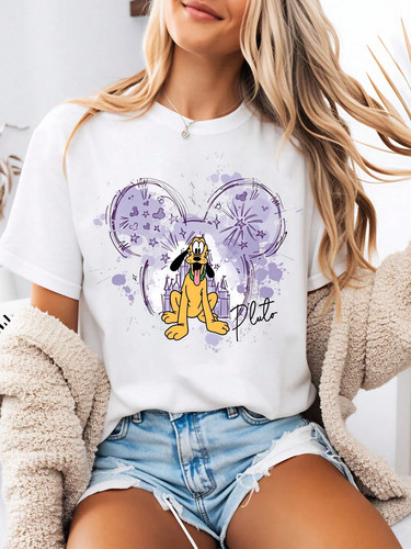 Shirt unisex disney pluto e - unisex,