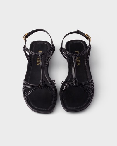 Prada sandali vernice - prada,