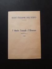Lot ISOLE ITALIANE EGEO 1° MOSTRA TRIENNALE OLTREMARE NAPOLI 1940  FRANCOBOLLI 