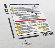 ADESIVO FLUIDI vano motore