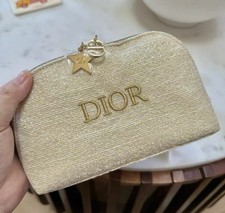 Dior Beauty Gold Make Up Bag