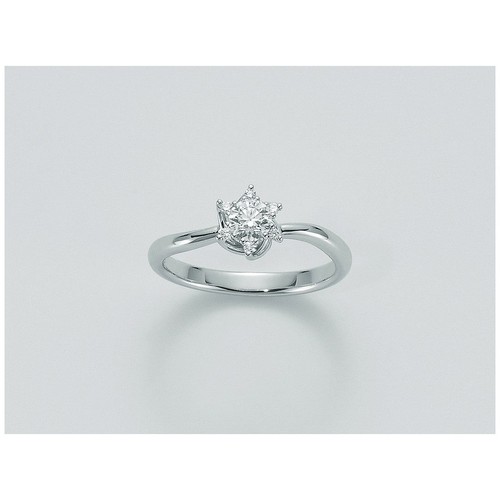 Anello solitario donna miluna - solitario,
