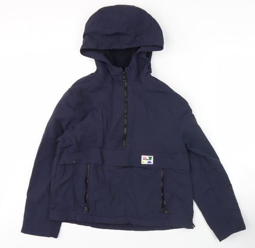 Giacca anorak blu zara per - blu,