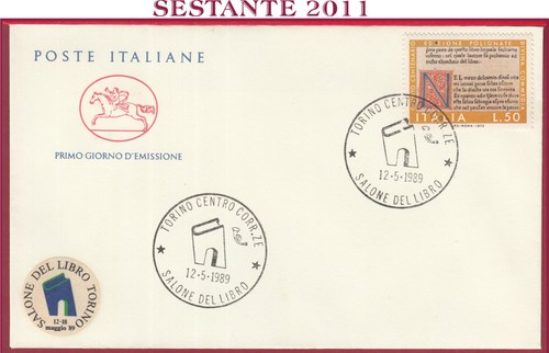 Italia fdc cavallino salone - fdc,