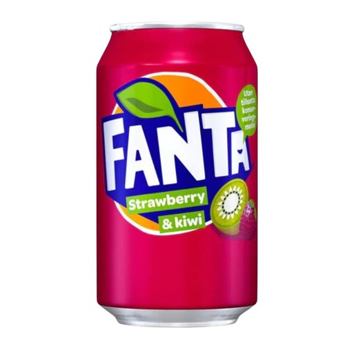 Fanta strawberry kiwi - strawberry,