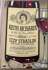 Poster Keith Richards 1993
