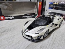 Ferrari Fxx-k Evo 2018 White #70  1:18 Bburago  Race & Play