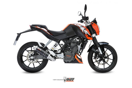 Scarico completo mivv nero - gp,