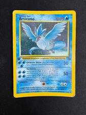 Pokemon Articuno 2/62 Fossil Rara Holo Swirl Prima Edizione Wizards ITA Vintage