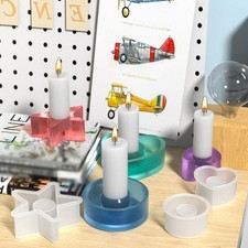 Portacandele stampo in