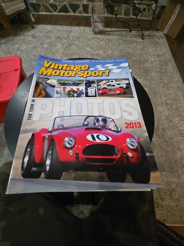 Vintage motorsport magazine - vintage,