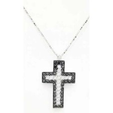 Collana oro 18 kt e Croce