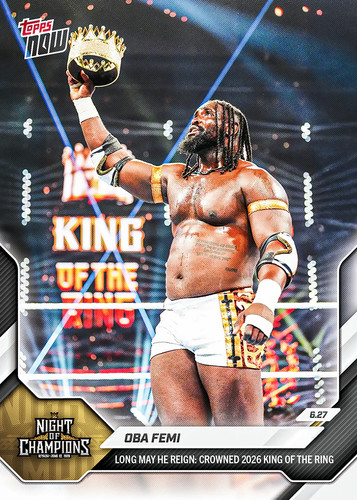 Topps wwe wrestling 2026 - 2026,