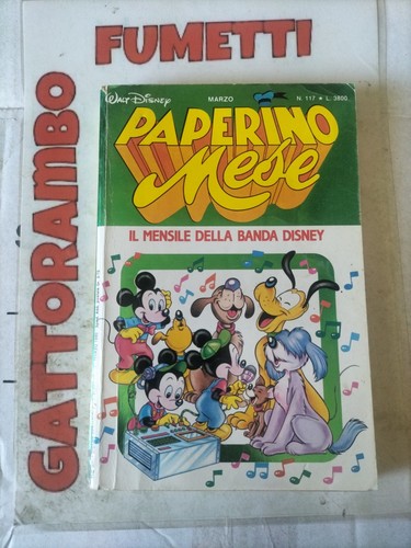 Paperino mese 117 disney - mese, n.117