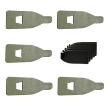 5x Puntale Arco Alluminio
