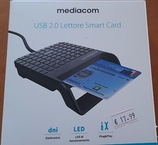 Mediacom MD-S402 Lettore Smart Card Usb 2.0