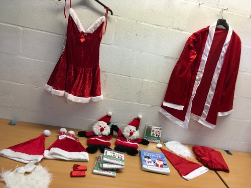 Babbo natale vestito fantasia - natale,