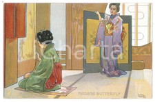 1910 ca MADAMA BUTTERFLY Artist Leopoldo METLICOVITZ Postcard FP NV (10)