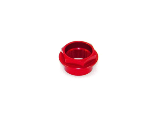 Dado ruota anteriore rosso - dado,