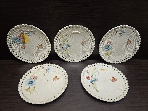 Set antique majolica - set,