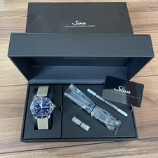 Orologio Uomo Sinn 104.ST.SA.A.BE Automatico Quadrante Blu 41mm