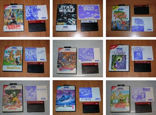 Sega master system complete - master,