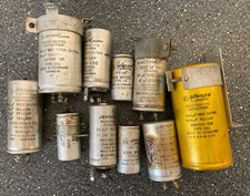 Lotto di 10 rari condensatori Jensen vintage - Made in Denmark - vari valori