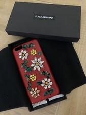 DOLCE & GABBANA RED LEATHER