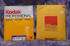 Carta Ingrandimento Mista 8x10 Kodak Polycontrast Rapid E Polyprint oltre 25 Fogli