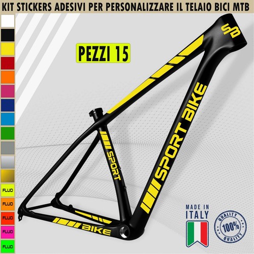 Kit adesivi telaio bici - 15,