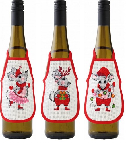 Grembiuli topi natalizi - grembiuli, permin