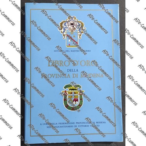 Libro oro della - della, di