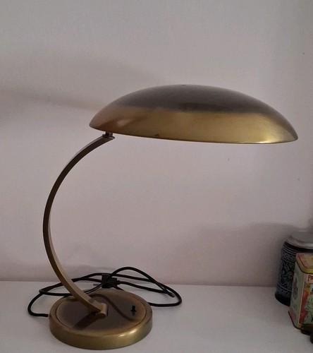 Lampada scrivania ottone - lampada, da
