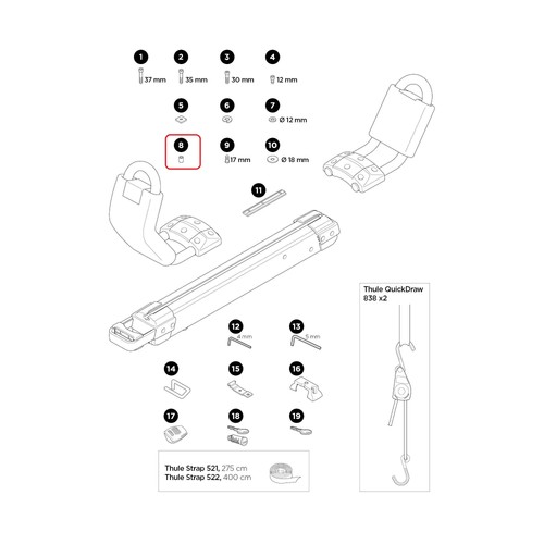 Dado tondo thule 898 - thule,