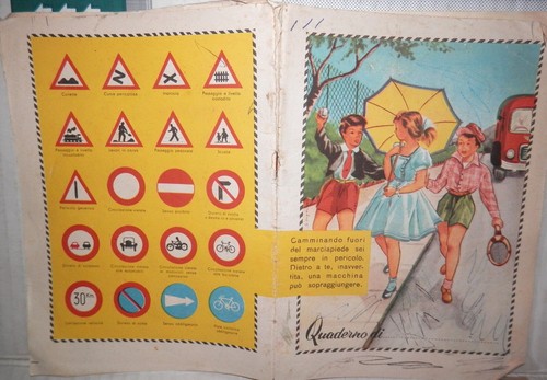 Vecchio quaderno scolastico - vecchio,